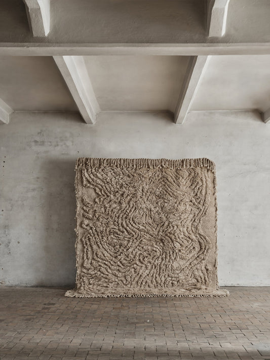 No.13 Rug – Handcrafted Wool Rug with Artistic Details