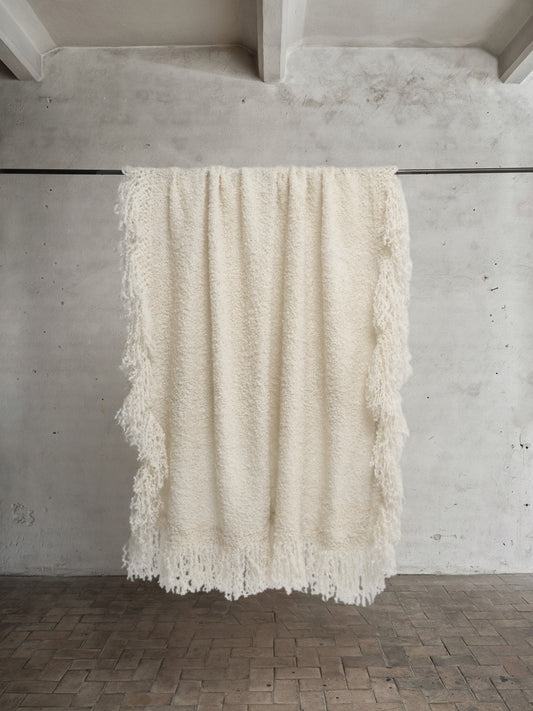 Ivory Throw / Beige Throw