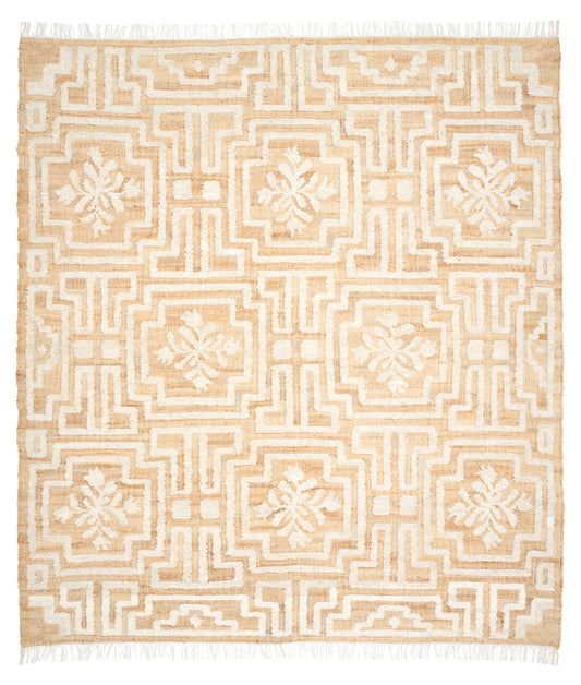 No.22 Rug – Handwoven Jute & Wool Rug