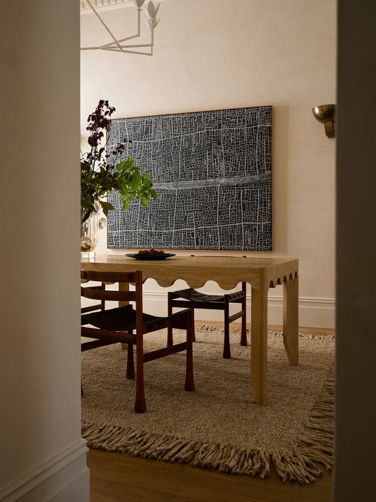 No.12 Rug – Chunky Ivory Wool