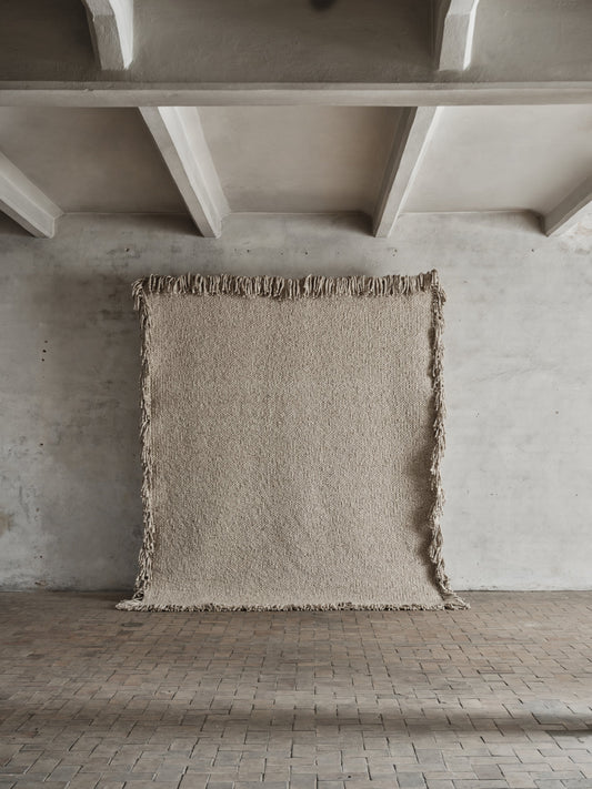 No.12 Rug – Chunky Ivory Wool