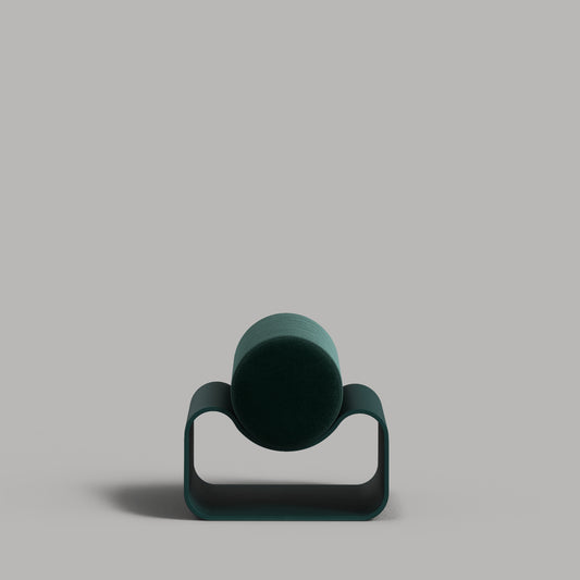 La Pepino - Aluminum ottoman