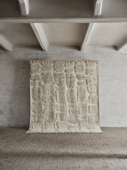 No.05 Rug – Shell Wool Handcrafted Masterpiece