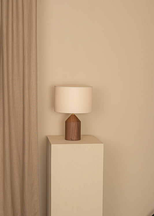 Josef Table Lamp - Walnut Wood