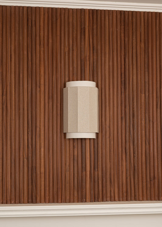 Okla Wall Lamp - Linen