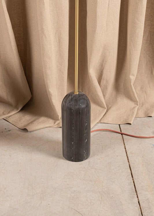 Pendolo Floor Lamp - Black Marble