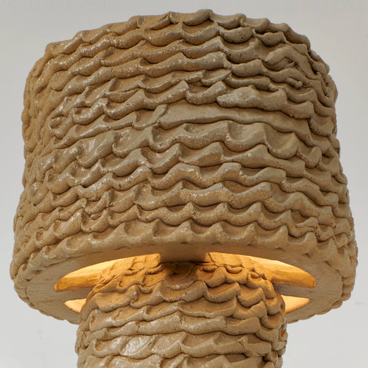 Casa Table Light (Round) – Handmade Ceramic Art Piece