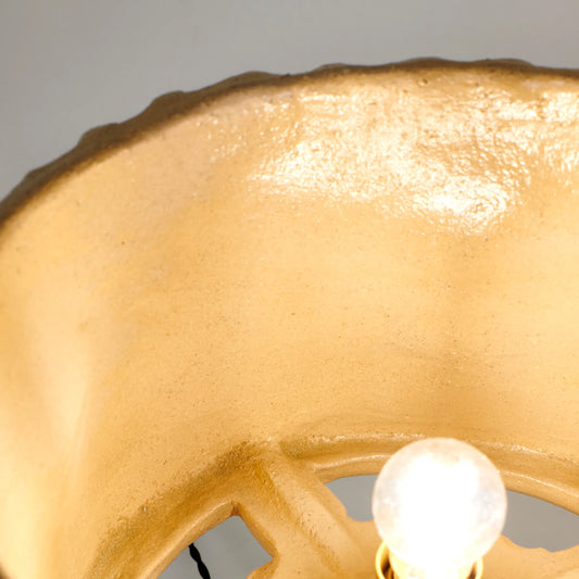 Casa Table Light (Round) – Handmade Ceramic Art Piece