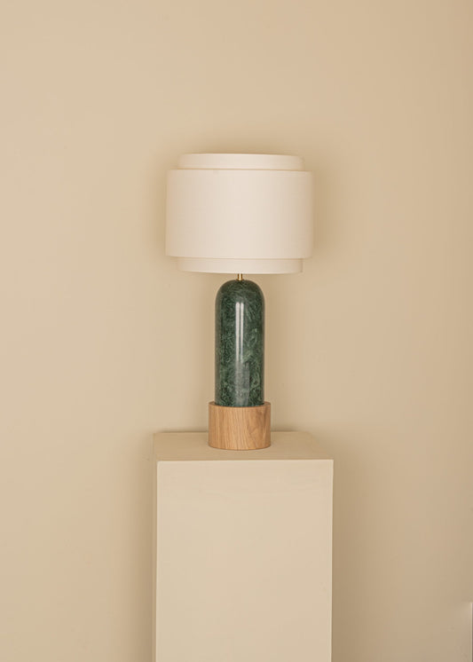 Pura Kelo Duoble Table Lamp - Marble