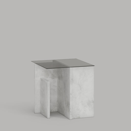 Alabaster Side Table