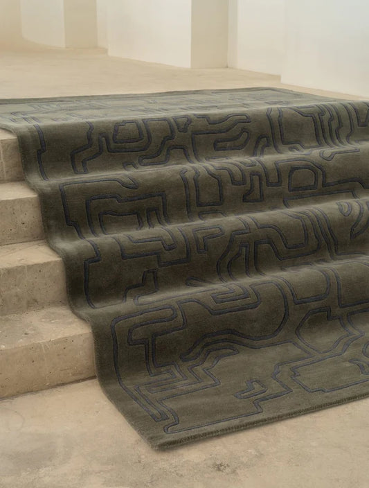 Structures 2.0 Rug by OEO Studio for Massimo