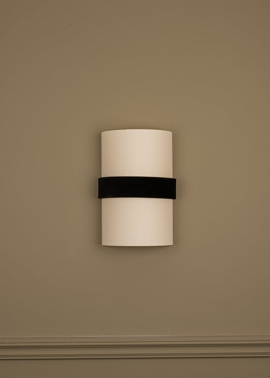 Duono Wall Lamp - Black Velvet