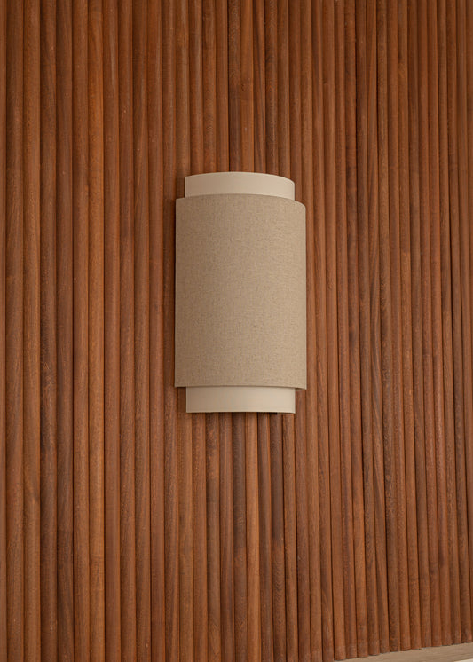 Duono Wall Lamp - Linen