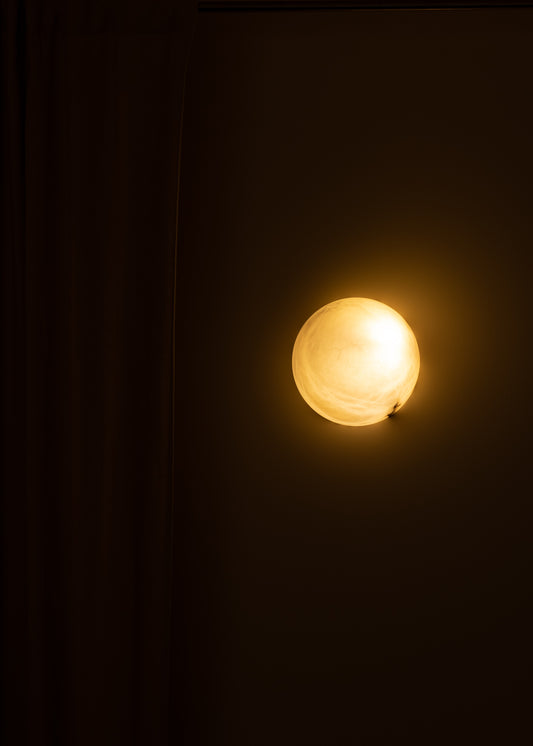 Haveno Wall Lamp - Alabaster