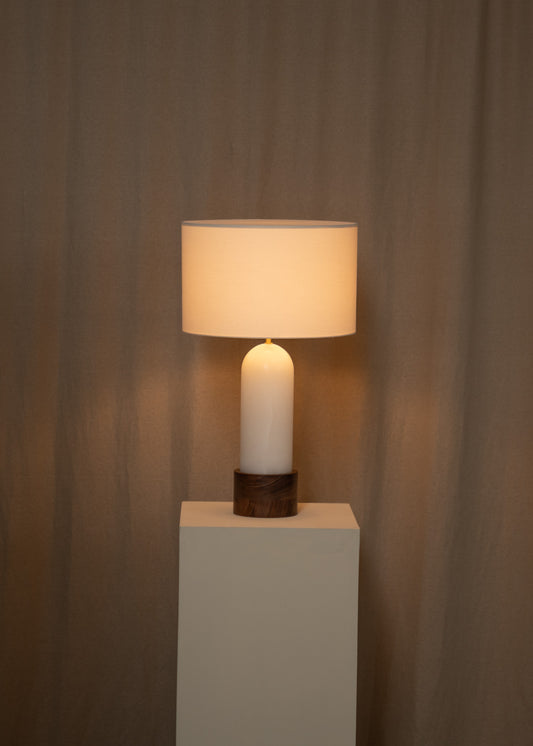 Pura Kelo Table Lamp - Alabaster