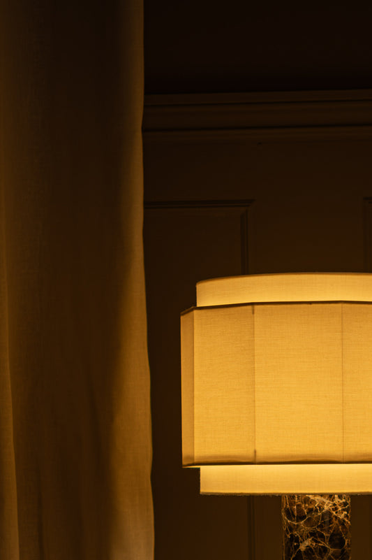 Pipito Duoble Table Lamp - Marble