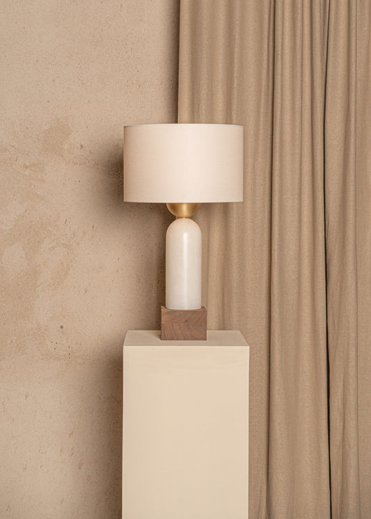 Peona Kelo Table Lamp - Alabaster
