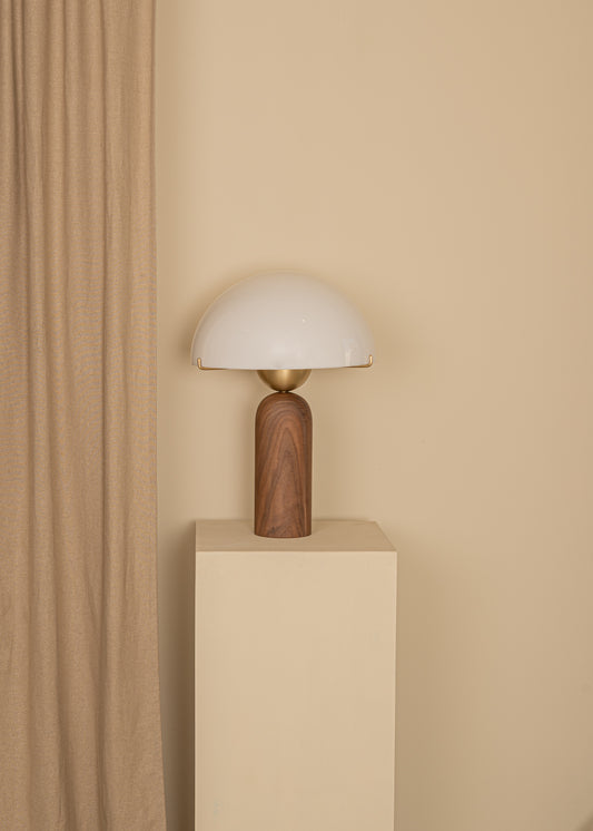 Peono Table Lamp - wood