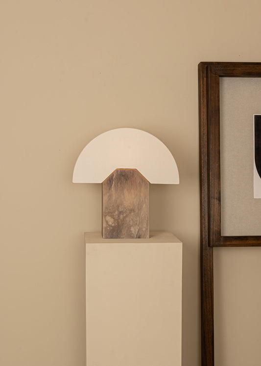 Edna Table Lamp - Alabaster